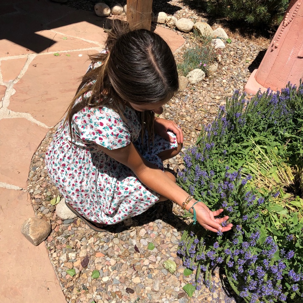 🛍White Floral Print Dress - Picture 3 of 6